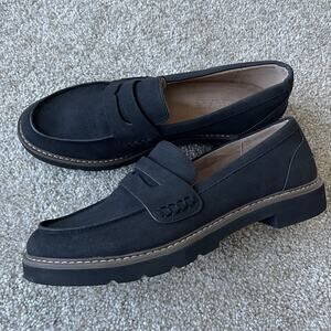Rachel Zoe Navy Blue Women's Loafers Size 9 M Slip On Comfort Shoes